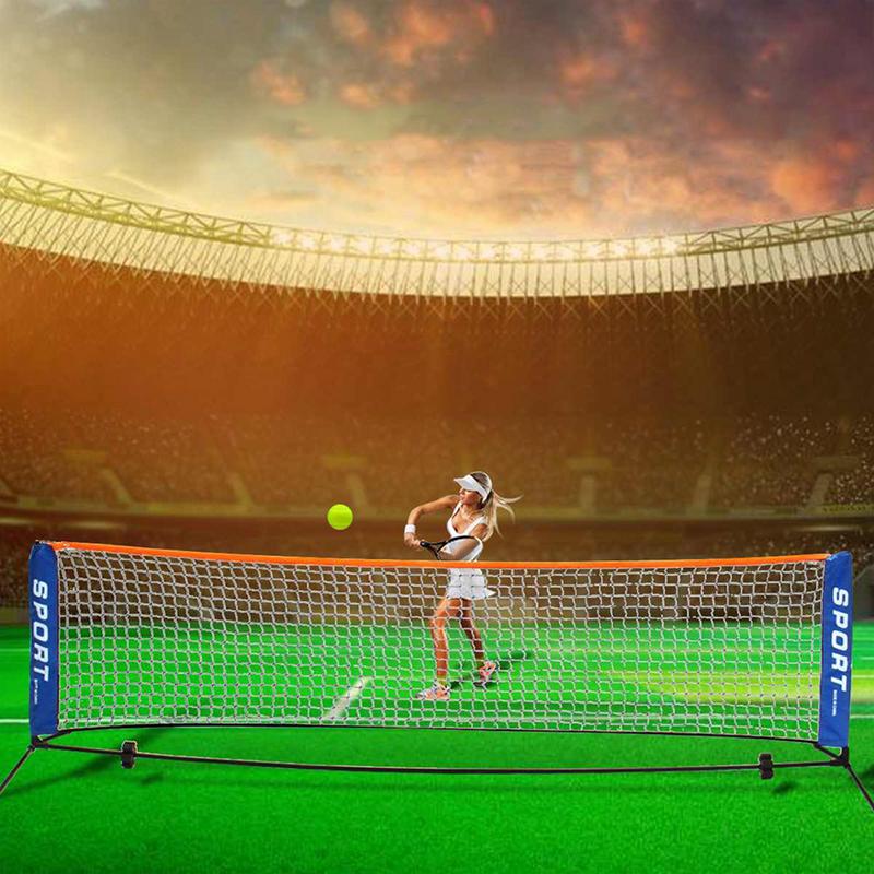 Sports Equipment Badminton - Red de bádminton de altura ajustable,